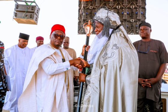 Governor Fintiri Installs Alh. Ahmadu Saibaru as First Emir of Maiha