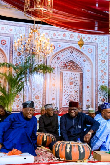 Gov Fintiri Joins Adamawa Citizens for Ramadan Iftar at Ribadu Square