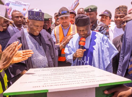 Gov Fintiri Commissions Key Projects in Gombe, Strengthens Regional Ties with Gov Inuwa Yahaya
