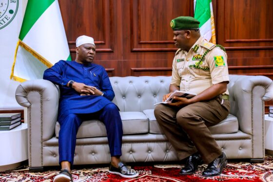 Gov Fintiri Charges New Paramilitary Heads in Adamawa to Strengthen Security, Service Delivery