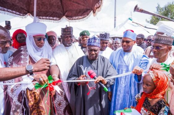 Gov Fintiri Commissions Road, Lodge, Fresh Air Store in Maiha to Boost Grassroots Development