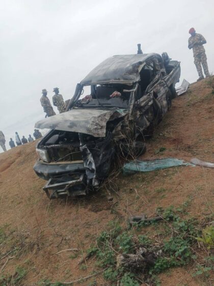 Tragedy on Girei-Song Road: Gov Fintiri Mourns as Crash Claims NYSC Members, Soldier in Adamawa