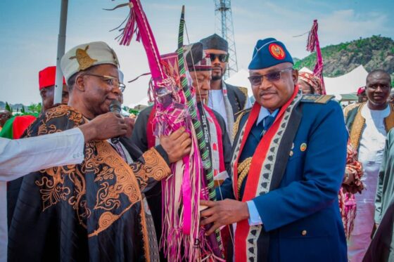 Gov Fintiri Applauds Hōba Chiefdom as Hong Honours Military Veterans