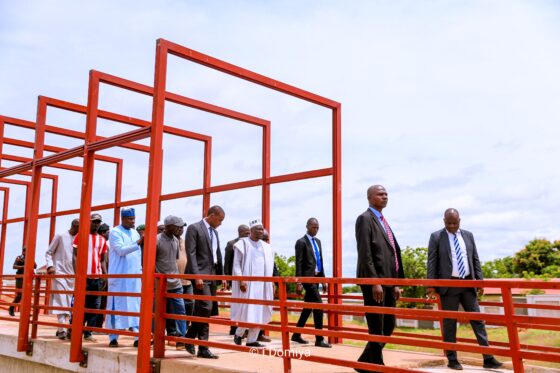 Gov Fintiri Inspects Jimeta Shopping Complex, Recreational Park, Vows Sustained Project Delivery