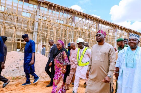 Gov Fintiri Inspects Ultra-Modern Stadium, NYSC Camp, Demands Timely Project Completion