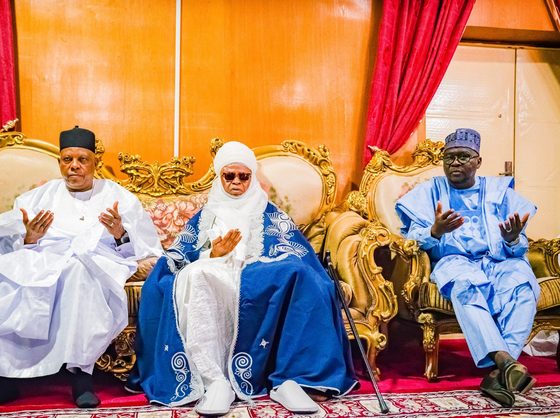 Gov Fintiri Receives Vice President Shettima in Yola, as FG Mourns Bamanga Tukur