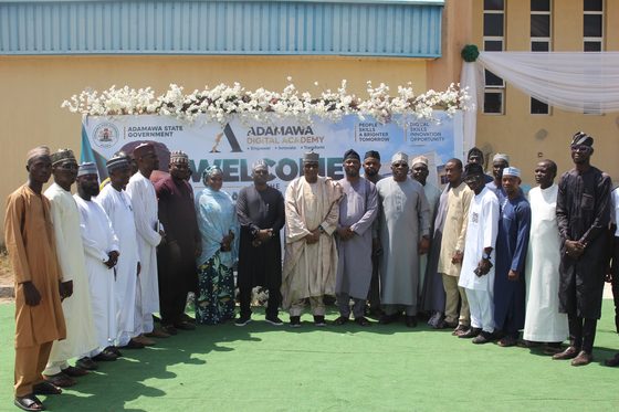 Gov Fintiri Inspects Digital Academy, Says Adamawa Youth Must Lead in Modern Economy
