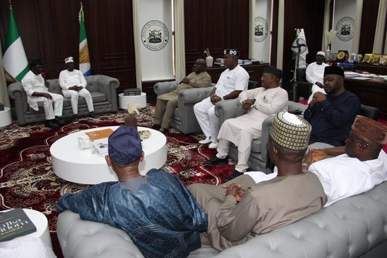 Gov Fintiri Receives Taraba Governor Kefas in Condolence Visit Over Bamanga Tukur’s Death