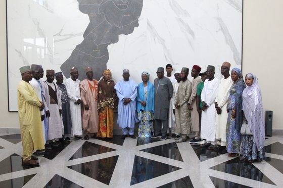 Gov Fintiri Receives Ramatu Sali Bello Supporters, Calls for Unity Ahead of 2027
